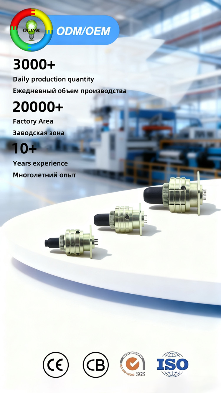 round electrical connector