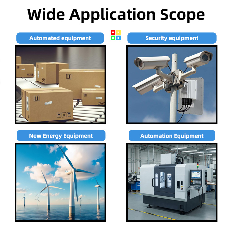 The YF24 can be applied to automated equipment, security equipment, and new energy equipment