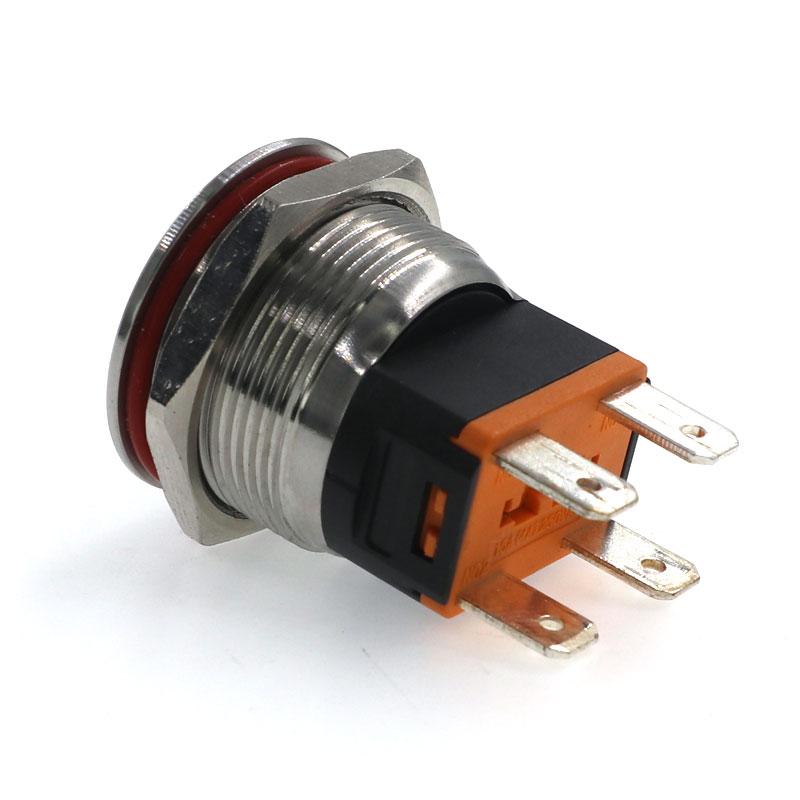 High Current button switch