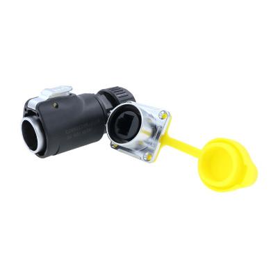 RJ45 IP67 connector socket