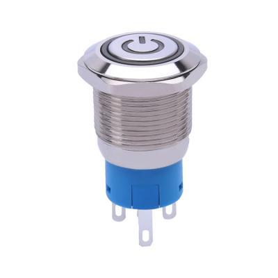 waterproof push button switch