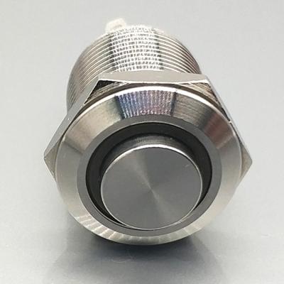 Waterproof push button switch