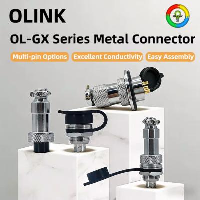 Авиационная вилка 12 мм Gx12 «папа» и «мама»